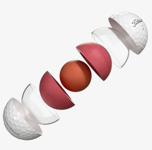 Quality golf balls have multiple layers